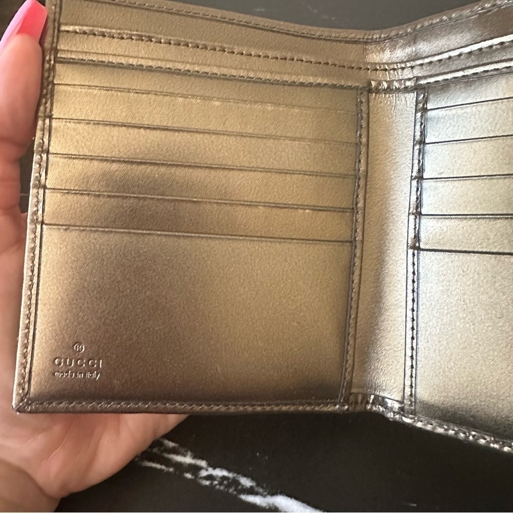 💎AUTHENTIC GUCCI LARGE JACKIE PISTON WALLET💎PRISTINE CONDITION 💎 - Picture 7 of 11